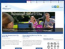 Tablet Screenshot of bretzmanngroup.com
